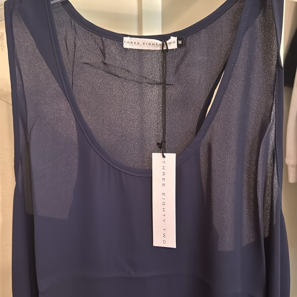 Three Eighty Two - Revolve Flowy Halter Tank In N… - image 3